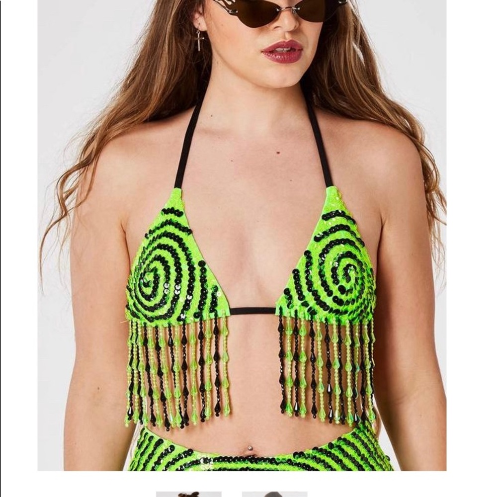 EASY TIGER FT. SHRINE Trippin’ Bra Top